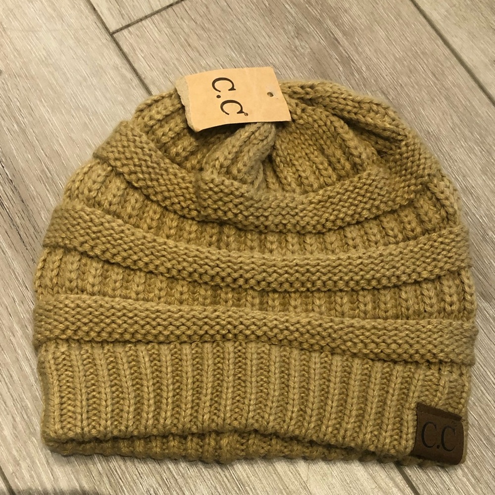 C.C. beanie hat. NWT